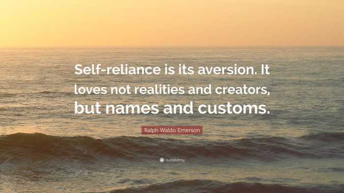 Ralph waldo emerson self reliance quotes