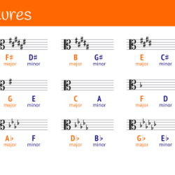 D sharp minor key signature bass clef