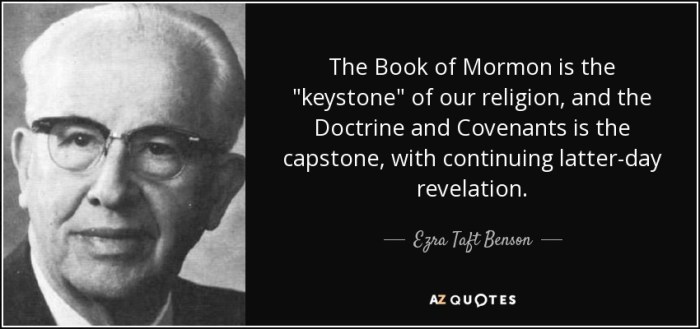 Ezra taft benson book of mormon promise