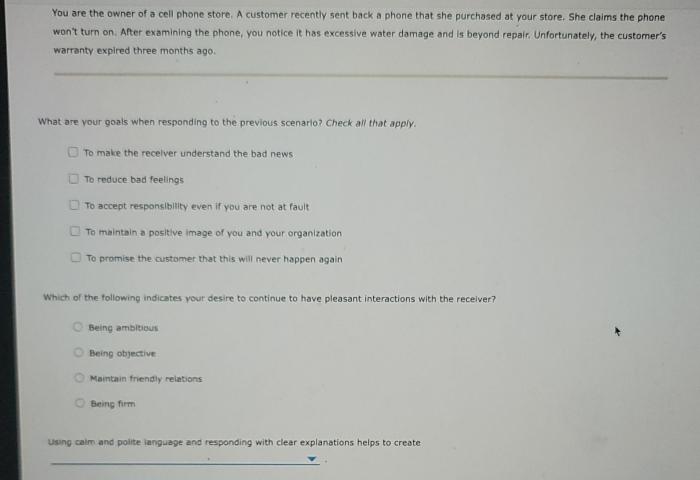 Rob sent an email survey to 2000 cell phone owners