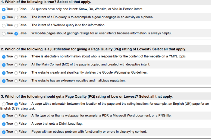 A query can have no more than two common interpretations.