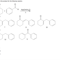 Predict the major product for the following reaction naoh/h2o